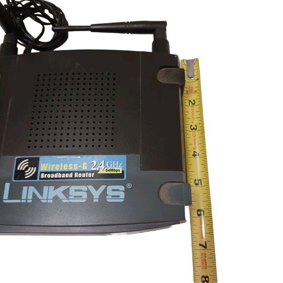 Linksys Wireless-G Broadband Router 2.4GHz 54Mbps Retro w Chord Vintage - Picture 10 of 10